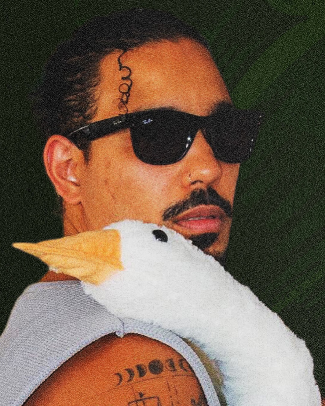 Maamgi wearing sunglasses